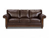 Island Walnut Leather Sofa