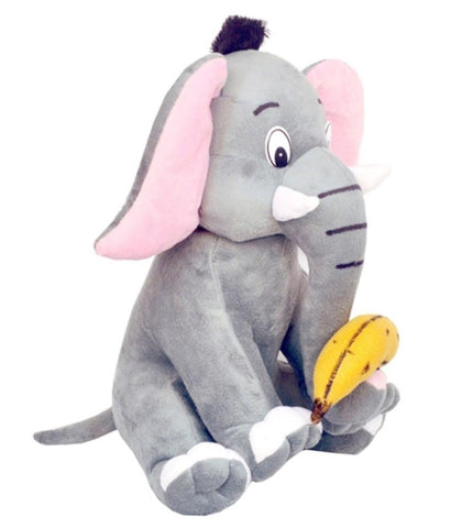 Dintanno Grey Elephant With Banana